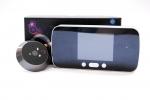 Door peephole with motion detector